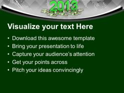 Dollars new year finance powerpoint templates ppt backgrounds for slides 0113