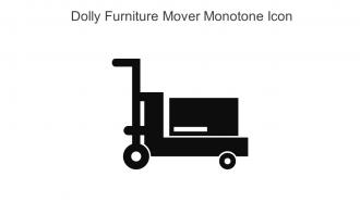 Dolly Furniture Mover Monotone Icon In Powerpoint Pptx Png And Editable Eps Format