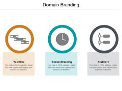 Domain branding ppt powerpoint presentation model portrait cpb