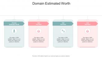 Domain Estimated Worth In Powerpoint And Google Slides Cpb