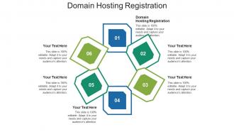 Domain hosting registration ppt powerpoint presentation professional graphics template cpb