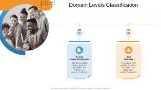 Domain Levels Classification In Powerpoint And Google Slides Cpb