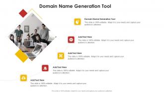 Domain Name Generation Tool In Powerpoint And Google Slides Cpb