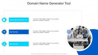 Domain Name Generator Tool In Powerpoint And Google Slides Cpb