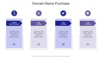 Domain Name Purchase In Powerpoint And Google Slides Cpb