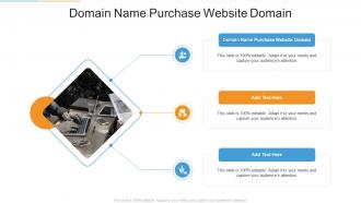 Domain Name Purchase Website Domain In Powerpoint And Google Slides Cpb