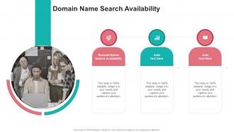 Domain Name Search Availability In Powerpoint And Google Slides Cpb