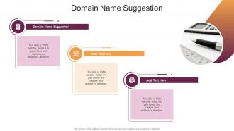 Domain Name Suggestion In Powerpoint And Google Slides Cpb