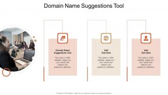 Domain Name Suggestions Tool In Powerpoint And Google Slides Cpb