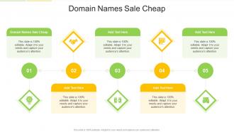 Domain Names Sale Cheap In Powerpoint And Google Slides Cpb