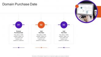 Domain Purchase Date In Powerpoint And Google Slides Cpb