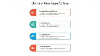 Domain purchase online ppt powerpoint presentation backgrounds cpb