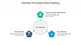 Domain purchase web hosting ppt powerpoint presentation model inspiration cpb
