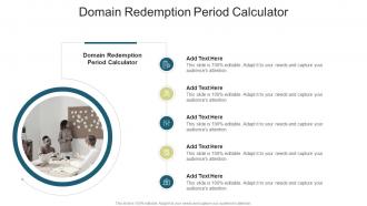 Domain Redemption Period Calculator In Powerpoint And Google Slides Cpb