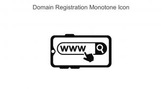Domain Registration Monotone Icon In Powerpoint Pptx Png And Editable Eps Format