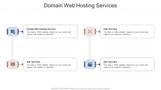 Domain Web Hosting Services In Powerpoint And Google Slides Cpb