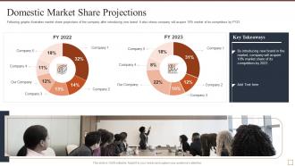 Domestic market share projections effective brand building strategy