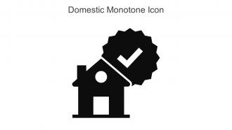 Domestic Monotone Icon In Powerpoint Pptx Png And Editable Eps Format