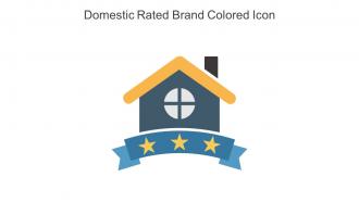 Domestic Rated Brand Colored Icon In Powerpoint Pptx Png And Editable Eps Format