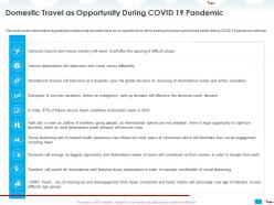 Domestic travel as opportunity during covid 19 pandemic hyper ppt powerpoint presentation shapes