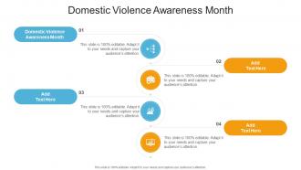 Domestic Violence Awareness Month In Powerpoint And Google Slides Cpb