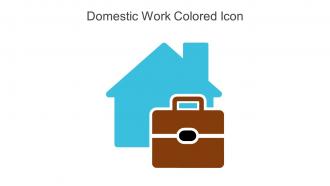 Domestic Work Colored Icon In Powerpoint Pptx Png And Editable Eps Format