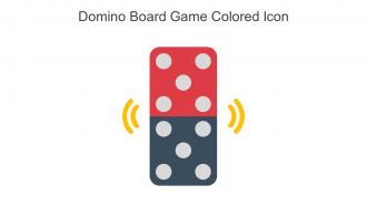 Domino Board Game Colored Icon In Powerpoint Pptx Png And Editable Eps Format