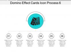 Domino Effect Cards Icon Process 6
