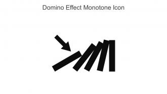 Domino Effect Monotone Icon In Powerpoint Pptx Png And Editable Eps Format