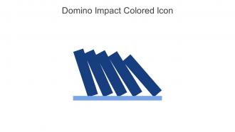 Domino Impact Colored Icon In Powerpoint Pptx Png And Editable Eps Format