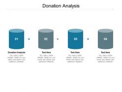 Donation analysis ppt powerpoint presentation layouts show cpb