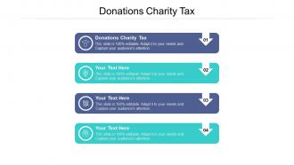 Donations charity tax ppt powerpoint presentation gallery slide portrait cpb