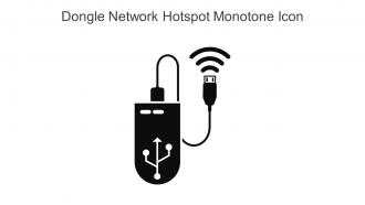 Dongle Network Hotspot Monotone Icon In Powerpoint Pptx Png And Editable Eps Format