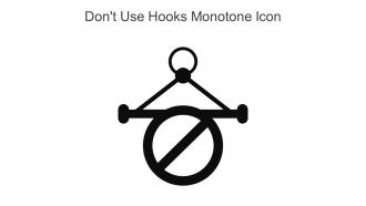 Dont Use Hooks Monotone Icon In Powerpoint Pptx Png And Editable Eps Format