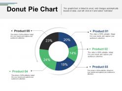 29478859 style division donut 5 piece powerpoint presentation diagram infographic slide