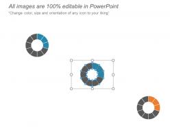 Donut pie chart powerpoint shapes