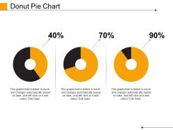 Donut pie chart powerpoint slide presentation guidelines