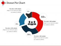 Donut pie chart powerpoint templates microsoft