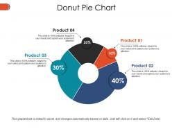 30014273 style division donut 4 piece powerpoint presentation diagram infographic slide