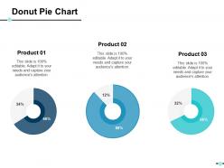 Donut Pie Chart Ppt Show Templates