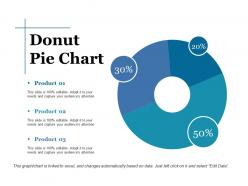 Donut Pie Chart Ppt Styles Graphics Template