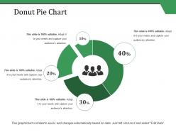 Donut pie chart ppt styles slide download