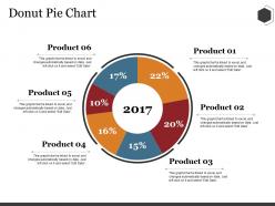 Donut pie chart ppt summary rules