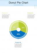 Donut Pie Chart Recruitment Proposal One Pager Sample Example Document