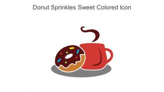 Donut Sprinkles Sweet Colored Icon In Powerpoint Pptx Png And Editable Eps Format
