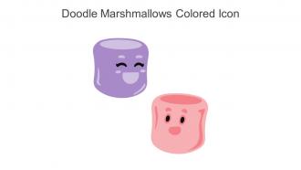 Doodle Marshmallows Colored Icon In Powerpoint Pptx Png And Editable Eps Format