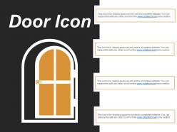 Door icon 1 powerpoint slide rules