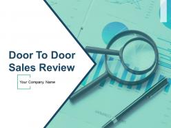 Door to door sales review powerpoint presentation slide