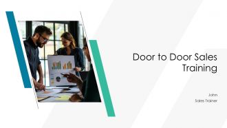 Door To Door Sales Training PPT Demonstration AT