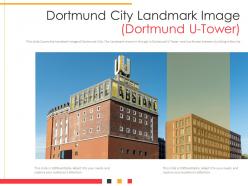 Dortmund city landmark image dortmund u tower powerpoint presentation ppt template